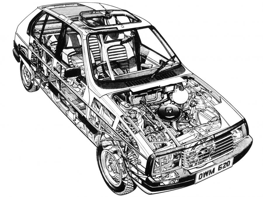  Citroen Visa 1982 года  (фото 2 из 12)